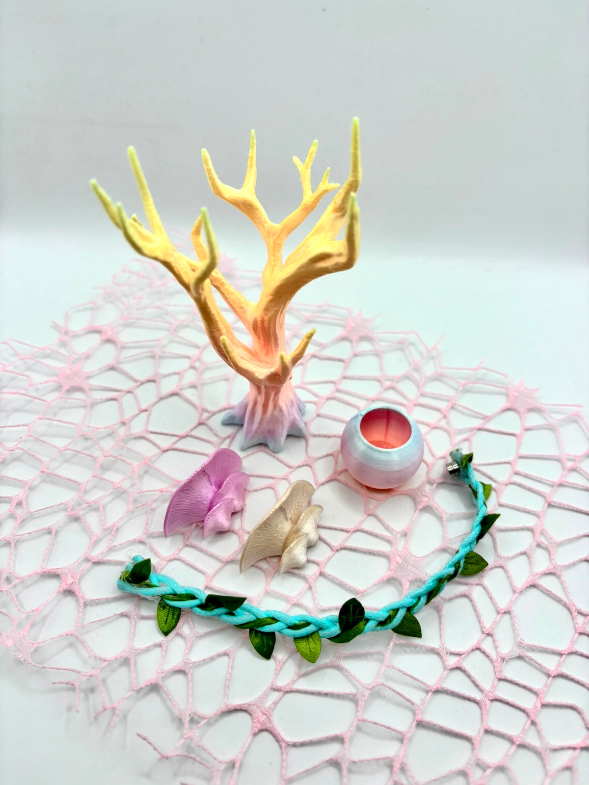 Enchanted Forest - Decorated Junior Jumping Spider Enclosure