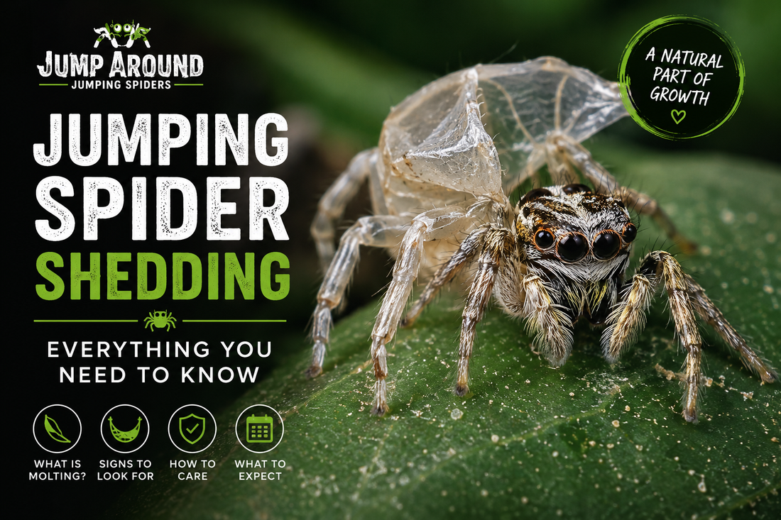 Jumping Spider Shedding (Molting): Everything You Need to Know