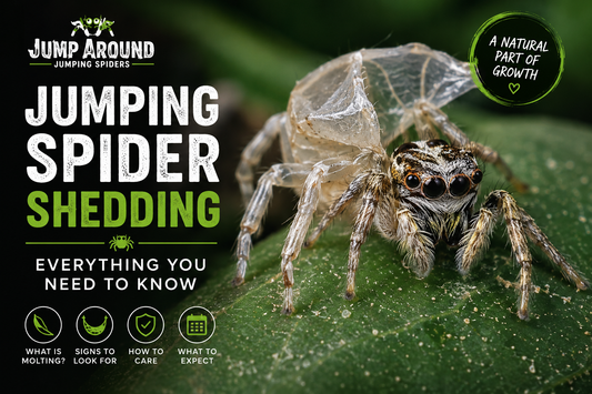 Jumping Spider Shedding (Molting): Everything You Need to Know