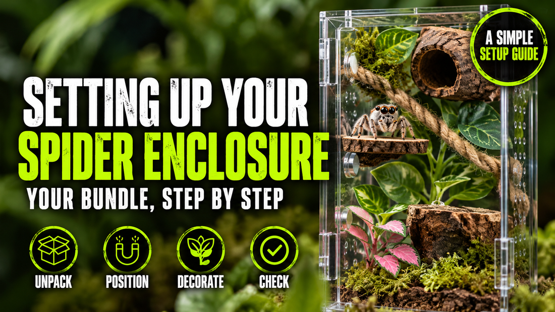 How to Set Up Your Jumping Spider Enclosure: A Step-by-Step Guide