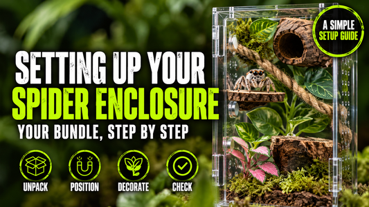 How to Set Up Your Jumping Spider Enclosure: A Step-by-Step Guide