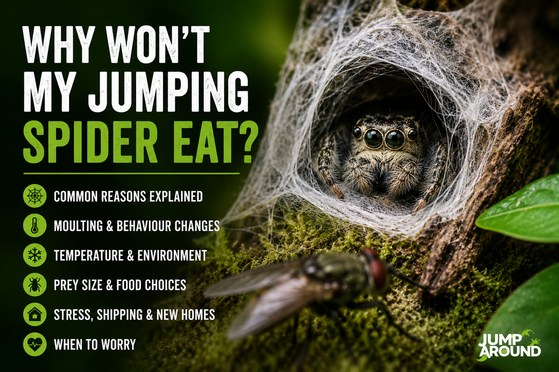 Why Won't My Jumping Spider Eat?