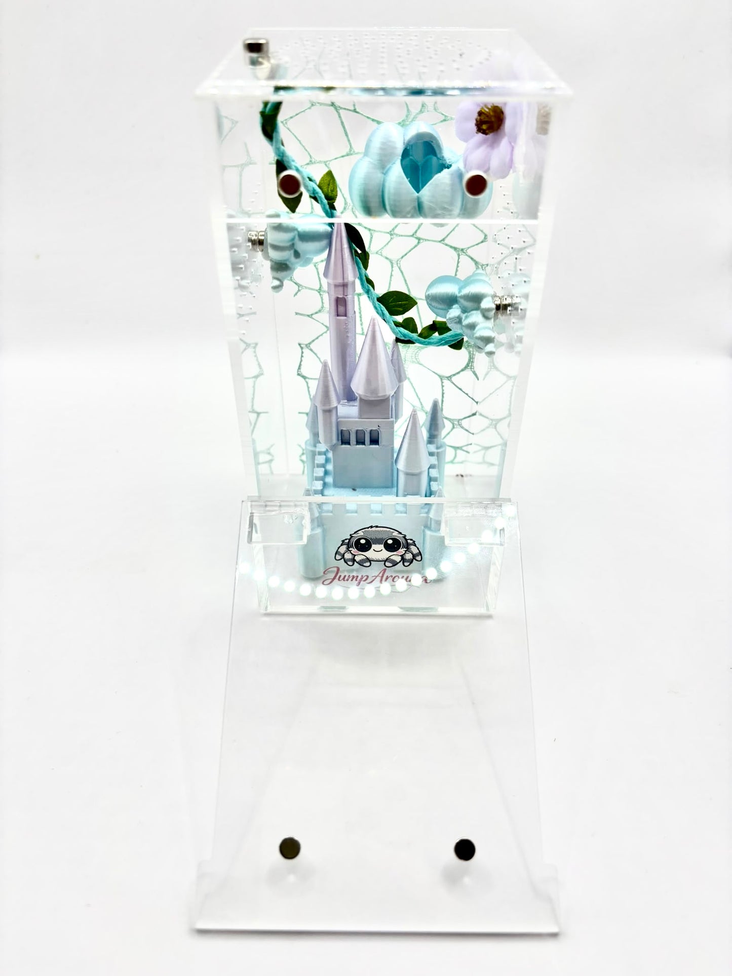 Cloud Nine Purple Collection – Decorated Starter Spider Enclosure