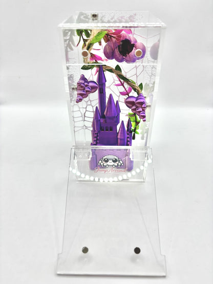 Cloud Nine Purple Collection – Decorated Starter Spider Enclosure