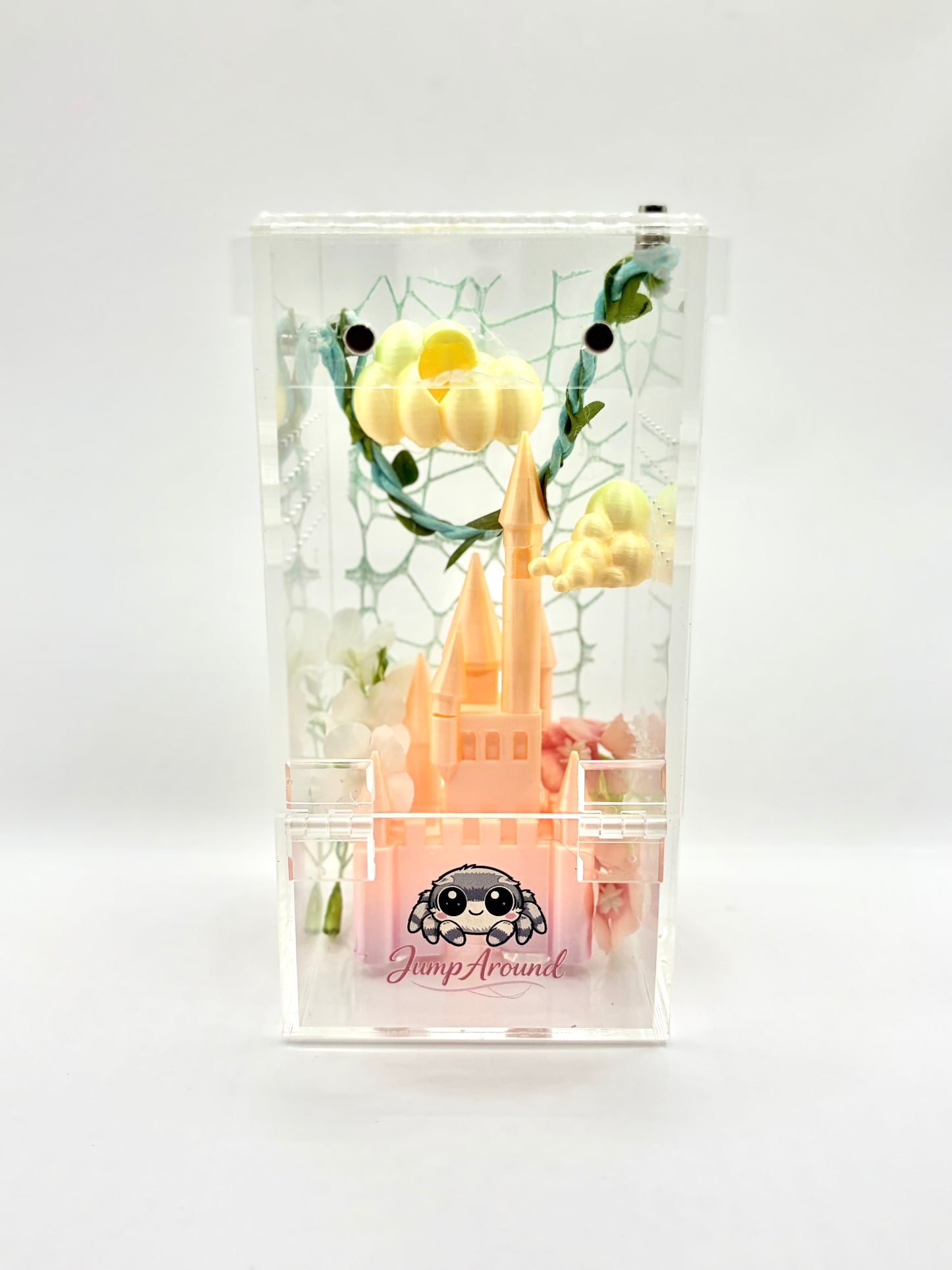 Cloud Nine Collection – Decorated Starter Spider Enclosure