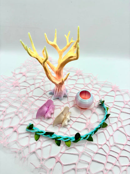 Enchanted Forest - Decorated Junior Jumping Spider Enclosure